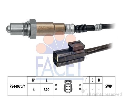 Facet Sonde Lambda 108106 per ripristinare il corretto funzionamento del componente