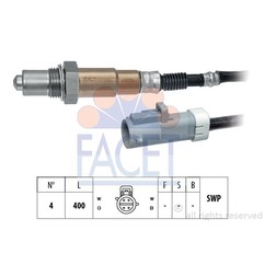 Facet Sonde Lambda 108219 per ripristinare il corretto funzionamento del componente