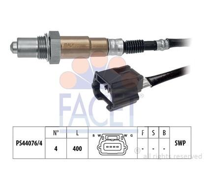 Facet Sonde Lambda 108226 per ripristinare il corretto funzionamento del componente