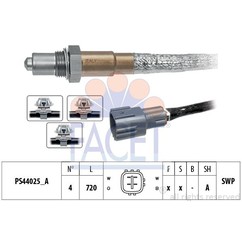 Facet Sonde Lambda 108274 per ripristinare il corretto funzionamento del componente