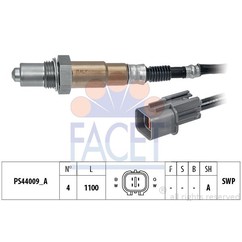 Facet Sonde Lambda 108358 per ripristinare il corretto funzionamento del componente