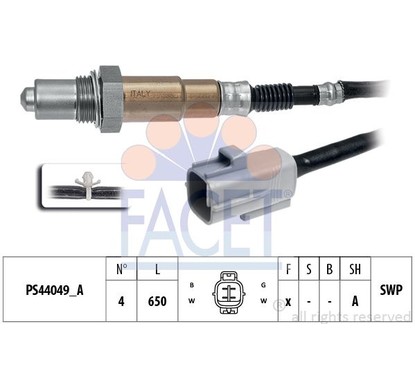 Facet Sonde Lambda 108373 per ripristinare il corretto funzionamento del componente