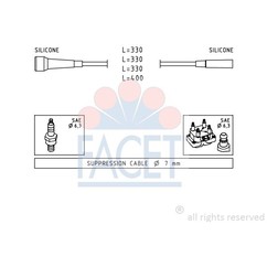 Facet Serie Cavi Laguna 1.8I 2.0I 49501 per ripristinare il corretto funzionamento del componente
