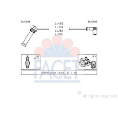 Facet Serie Cavi Ford Mondeo 16V 49614 per ripristinare il corretto funzionamento del componente
