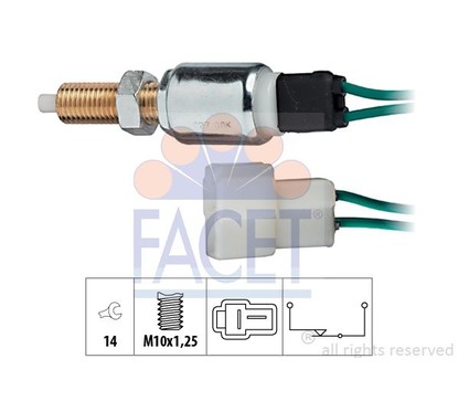 Facet Interr.Stop Subaru Toyota 71027 per ripristinare il corretto funzionamento del componente