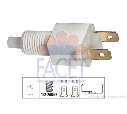 Facet Interr.Stop Austin Land Rover 71034 per ripristinare il corretto funzionamento del componente