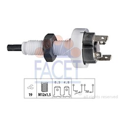 Facet Interr.Stop Check Control Fiat 71049 per ripristinare il corretto funzionamento del componente