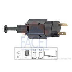 Facet Interr.Stop Bedford - Opel 71050 per ripristinare il corretto funzionamento del componente