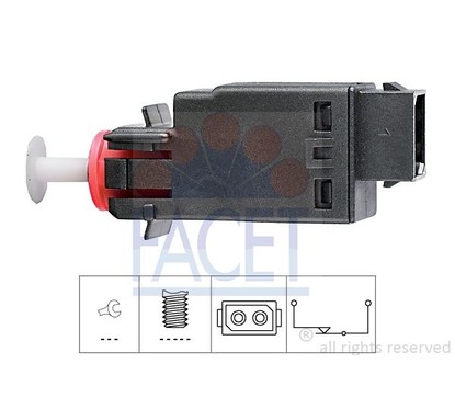 Facet Interr.Stop Bmw M3-M5-316-318 71058 per ripristinare il corretto funzionamento del componente