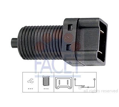Facet Interr.Stop R Clio 1.1-Twingo 71075 per ripristinare il corretto funzionamento del componente
