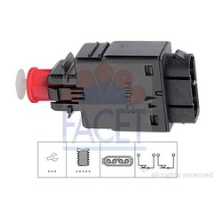 Facet Interr.Stop Bmw - Omega Td 71081 per ripristinare il corretto funzionamento del componente
