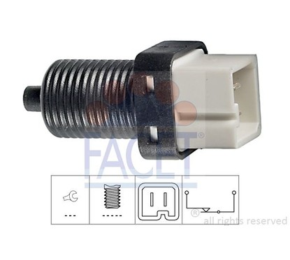 Facet Interr.Stop Citroen Fiat Peug. 71091 per ripristinare il corretto funzionamento del componente