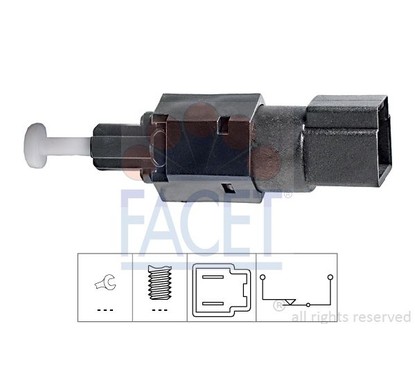 Facet Interr.Stop Nissan Micra 1.0I 71104 per ripristinare il corretto funzionamento del componente