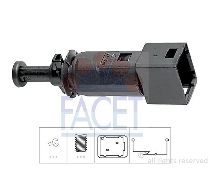 Facet Interr.Stop Clio Twingo 1.2I 71148 per ripristinare il corretto funzionamento del componente