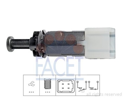 Facet Interr.Stop Clio Twingo 1.2I 71149 per ripristinare il corretto funzionamento del componente