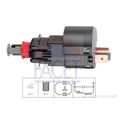Facet Interr.Stop Omega 71162 per ripristinare il corretto funzionamento del componente