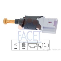 Facet Interr.Stop Citroen Peugeot 71197 per ripristinare il corretto funzionamento del componente