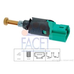 Facet Interr.Stop C2 Ulysse Phedra 71213 per ripristinare il corretto funzionamento del componente