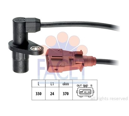 Facet Sensore Citroen Ax Peugeot 106 90127 per ripristinare il corretto funzionamento del componente