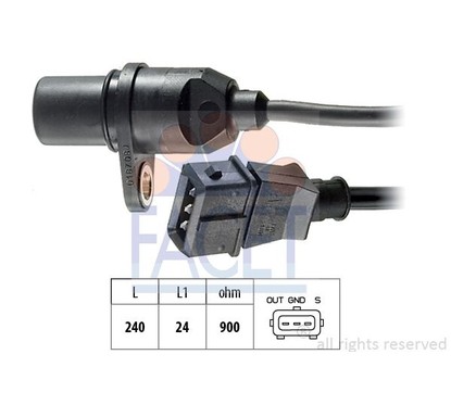 Facet Sensore Hyundai Accent 1.3I 90187 per ripristinare il corretto funzionamento del componente