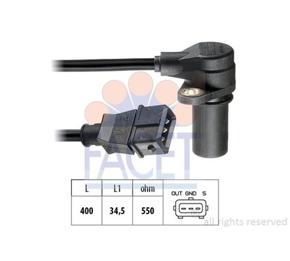 Facet Sensore Brava/Bravo 1.8I 16V 90222 per ripristinare il corretto funzionamento del componente