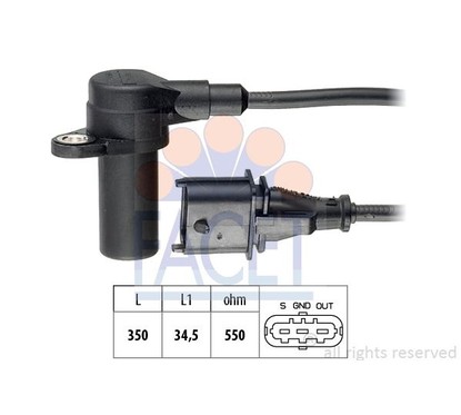 Facet Sensore Opel Astra 1.8I 16V 90236 per ripristinare il corretto funzionamento del componente