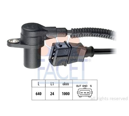 Facet Sensore Giri Ducato Daily Ii 90301 per ripristinare il corretto funzionamento del componente