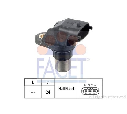 Facet Sensore Fiat Doblò Panda 1100I 90344 per ripristinare il corretto funzionamento del componente