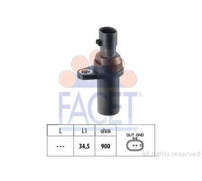 Facet Sensore Giri Idea Punto Musa 90377 per ripristinare il corretto funzionamento del componente