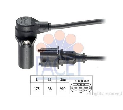 Facet Sensore F Ducato 2.3Jtd 90382 per ripristinare il corretto funzionamento del componente