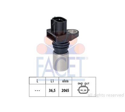 Facet Sensore Giri Toyota Yaris 1.4 D/Mini One D/Opel 90417 per ripristinare il corretto funzionamento del componente