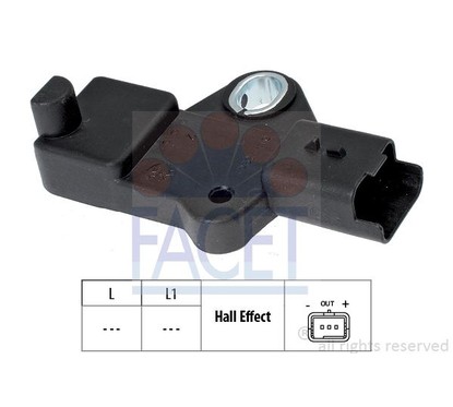Facet Sensore Giri Ford Focus Peugeot 2.0 Tdci 90524 per ripristinare il corretto funzionamento del componente