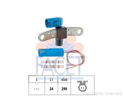 Facet Kit Sensore Giri Renault 90540K per ripristinare il corretto funzionamento del componente