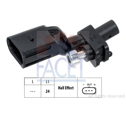 Facet Sensore Giri Audi A3 1.9/2.0 Tdi 2003 90552 per ripristinare il corretto funzionamento del componente