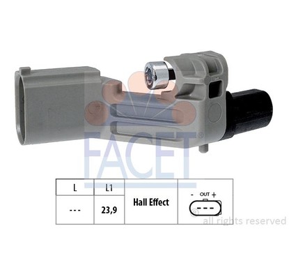 Facet Sensore Giri Audi A3/A4 2.0 Tdi-Vw Passat Golf V 2 90598