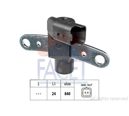 Facet Sensore Giri Motore Renault Clio Iii 1.5Dci 90600 per ripristinare il corretto funzionamento del componente