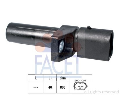 Facet Sensore Albero Motore Mercedes 90608 per ripristinare il corretto funzionamento del componente
