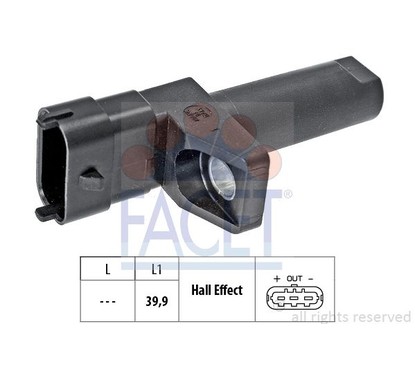 Facet Sensore Giri Mercedes Classe C/Clc 90654 per ripristinare il corretto funzionamento del componente