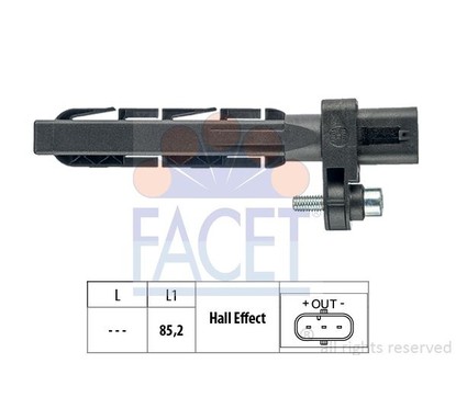 Facet Sensore Albero Motore Svariate Bmw E Mini 90758 per ripristinare il corretto funzionamento del componente