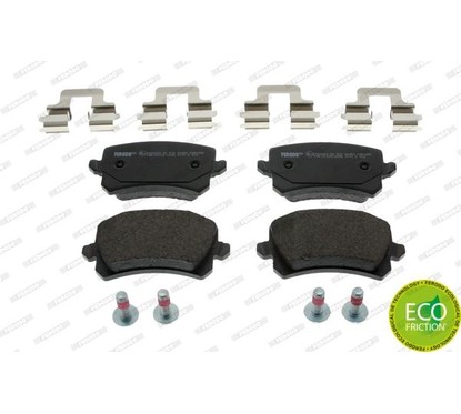 Ferodo Pattini Freno Post. Tiguan Fdb4058