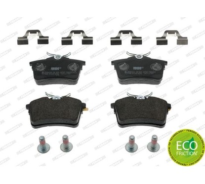 Ferodo Serie Pattini Post. Citroen Berlingo 1.6Hdi 04/08- Fdb4250