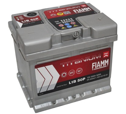 Batteria auto FIAMM Titanium L1B 50 50 Ah 520 A SLI | AC Ricambi