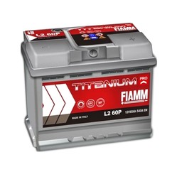 Batteria auto FIAMM Titanium L2 60P 60 Ah 540 A SLI | AC Ricambi
