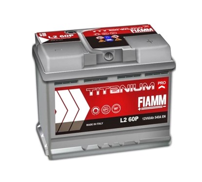 Batteria auto FIAMM Titanium L2 60P 60 Ah 540 A SLI | AC Ricambi