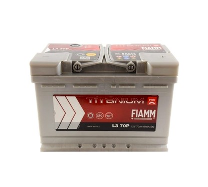 Batteria auto FIAMM Titanium L3 70P 70 Ah 640 A SLI | AC Ricambi