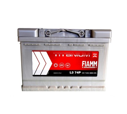 Batteria auto FIAMM Titanium L3 74P 74 Ah 680 A SLI | AC Ricambi