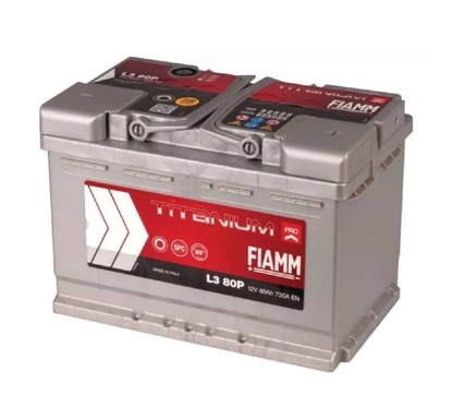 Batteria auto FIAMM Titanium Plus L3 80P 80 Ah 730 A SLI | AC Ricambi