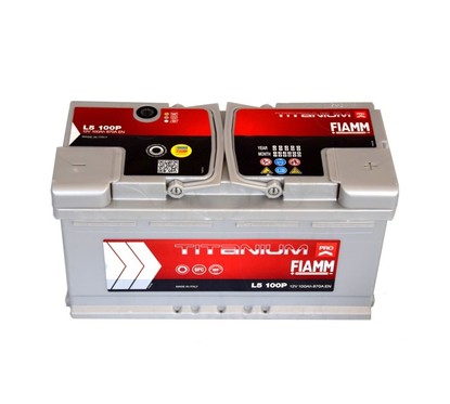 Batteria auto FIAMM Titanium Plus Pro L5 100P 100 Ah 870 A SLI | AC Ricambi