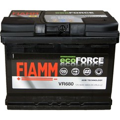 Batteria auto FIAMM Ecoforce AGM 60Ah 60 Ah 680 A AGM | AC Ricambi
