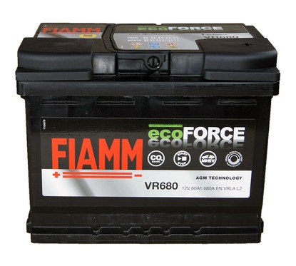 Batteria auto FIAMM Ecoforce AGM 60Ah 60 Ah 680 A AGM | AC Ricambi